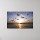 Toile Coucher de soleil sur la mer arabe (Recto)