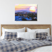 Toile Coucher de soleil sur la mer chaude (Insitu(Chambre))