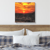 Toile Coucher De Soleil Sur La Peinture Paysagère De La (Insitu(Chambre))