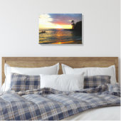 Toile Coucher de soleil sur la plage (Insitu(Chambre))