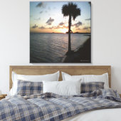 Toile Coucher De Soleil Sur La Plage (Insitu(Chambre))