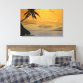 Toile Coucher de soleil sur la plage (Insitu(Chambre))