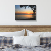 Toile Coucher de soleil sur la rivière (Insitu(Chambre))