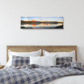 Toile Coucher de soleil sur la Sierra Crest - sentier Jo (Insitu(Chambre))