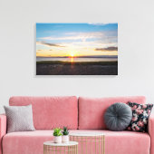 Toile Coucher De Soleil Sur Le Fleuve Saint-Laurent (Insitu(Salon))