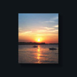 Toile Coucher de soleil sur le lac Okoboji, Iowa<br><div class="desc">Beau coucher de soleil sur le lac Okoboji,  Iowa</div>