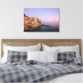 Toile Coucher de soleil sur le village de Manarola dans (Insitu(Chambre))