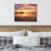 Toile Coucher de soleil sur l'eau (Insitu(Chambre))