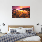 Toile Coucher de soleil sur les marées, Hawaii (Insitu(Chambre))