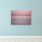 Toile Coucher de soleil sur l'île de Sullivan (Insitu (Plancher de Bois))