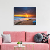 Toile Coucher de soleil sur l'océan Pacifique (Insitu(Salon))