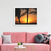 Toile Coucher de soleil sur Maui (Insitu(Salon))