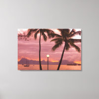 Coucher de soleil sur Moorea depuis Sofitel Maeva