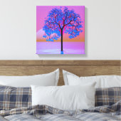 Toile Coucher de soleil sur un arbre (Insitu(Chambre))
