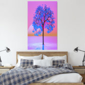 Toile Coucher de soleil sur un arbre (Insitu(Chambre))
