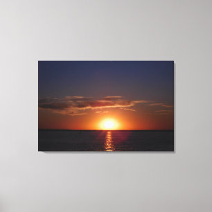 Toile Coucher de soleil surréaliste