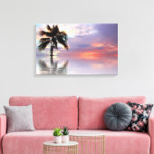 Toile Coucher de soleil tropical (Insitu(Salon))