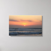 Toile Coucher de soleil tropical (Recto)