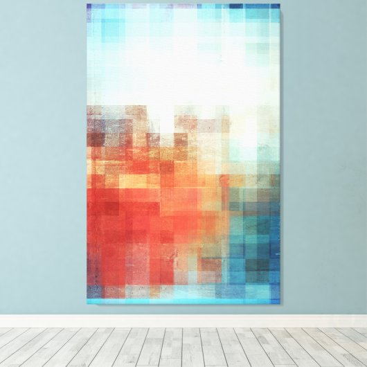 Toile Coucher du soleil (Insitu (Plancher de Bois))