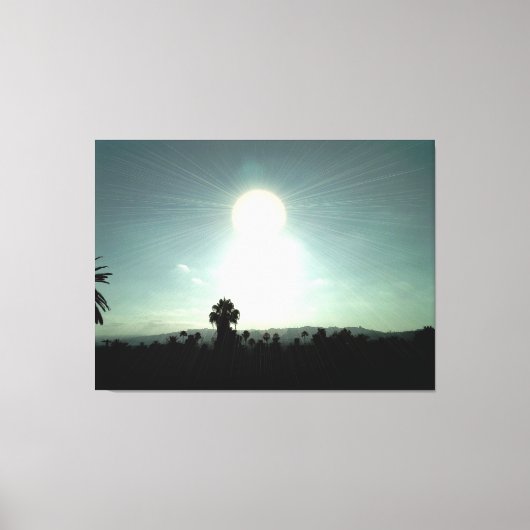 Toile Coucher du soleil (Recto)