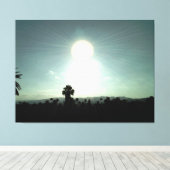 Toile Coucher du soleil (Insitu (Plancher de Bois))