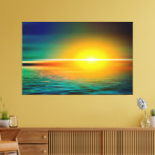 Toile Coucher du soleil (Insitu(Salon))