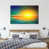 Toile Coucher du soleil (Insitu(Chambre))