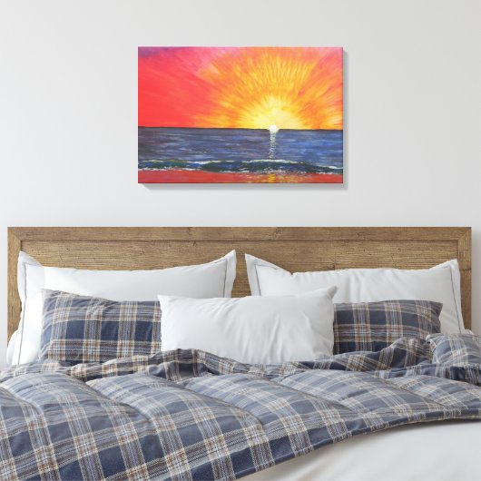 Toile Coucher du soleil (Insitu(Chambre))