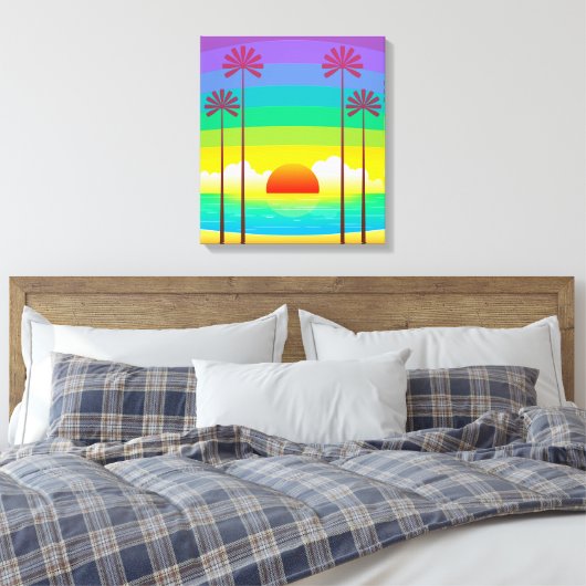 Toile Coucher du soleil (Insitu(Chambre))