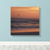 Toile Coucher du soleil (Insitu (Plancher de Bois))