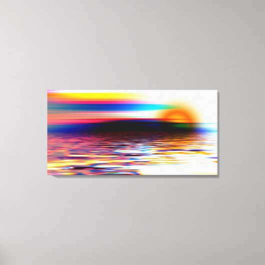 Toile Coucher du soleil (Recto)