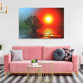 Toile Coucher du soleil (Insitu(Salon))