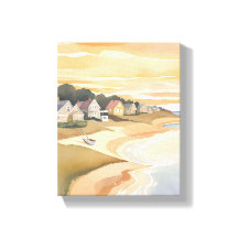 Coucher du soleil | Aquarelle de Martha