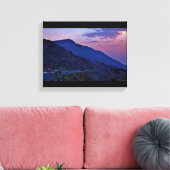 Toile Coucher du soleil de montagne (Insitu(Salon))