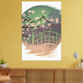 Toile Coucher du soleil sur la fleur (Insitu(Salon))
