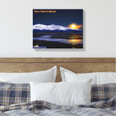 Toile Coucher Du Soleil Sur La Glace (Insitu(Chambre))