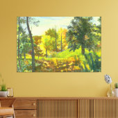 Toile Couleur d'aquarelle solaire sur soie (Insitu(Salon))