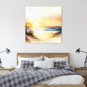 Toile Couleur de soleil de l'océan (Insitu(Chambre))