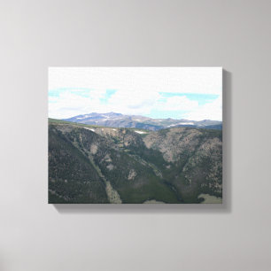 Toile Couleur du paysage de la montagne Absaroka-Beartoo