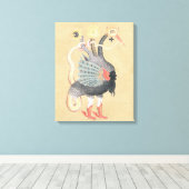 Toile Couleur du serpent d'alchimie (Insitu (Plancher de Bois))