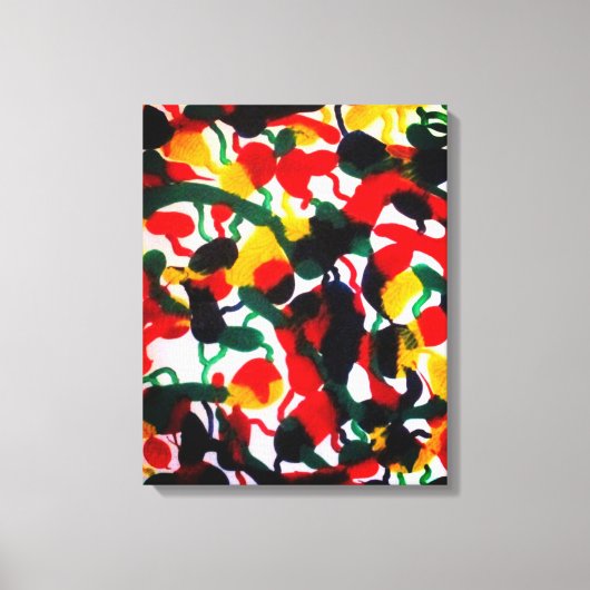 Toile Couleur du voyage (Recto)