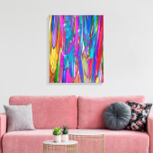 Toile Couleur en mouvement (Insitu(Salon))