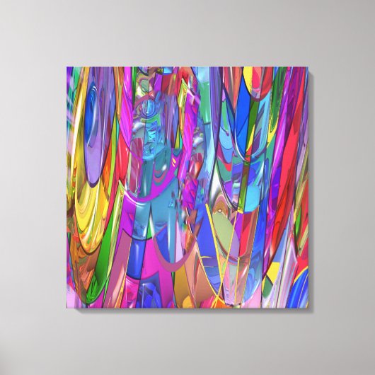 Toile Couleur en mouvement (Recto)