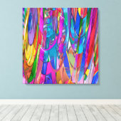 Toile Couleur en mouvement (Insitu (Plancher de Bois))