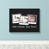 Toile Couleur personnalisée des images instantanées 3 ph (Insitu (Plancher de Bois))