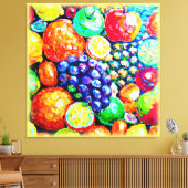 Toile Couleur vibrante des fruits. Commandez dès mainten (Insitu(Salon))