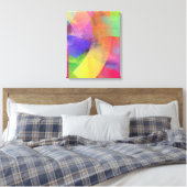 Toile Couleurs arc-en-ciel Abstraites (Insitu(Chambre))