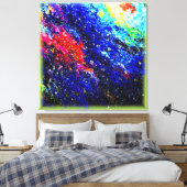 Toile Couleurs captivantes de l'univers. Commandez dès m (Insitu(Chambre))