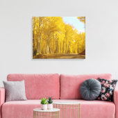 Toile Couleurs d'automne (Insitu(Salon))