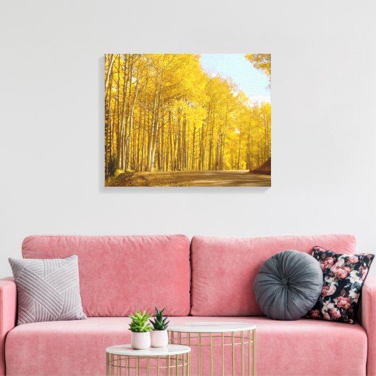 Toile Couleurs d'automne (Insitu(Salon))